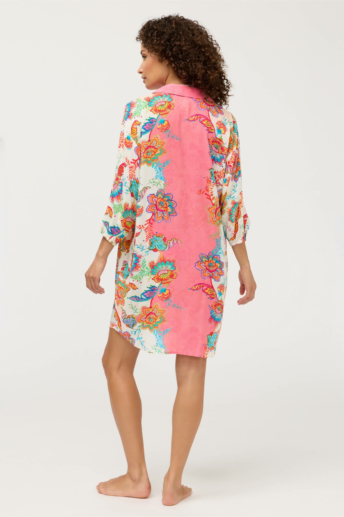 Johnny Was ROISIN BUTTON DOWN SHIRT DRESS