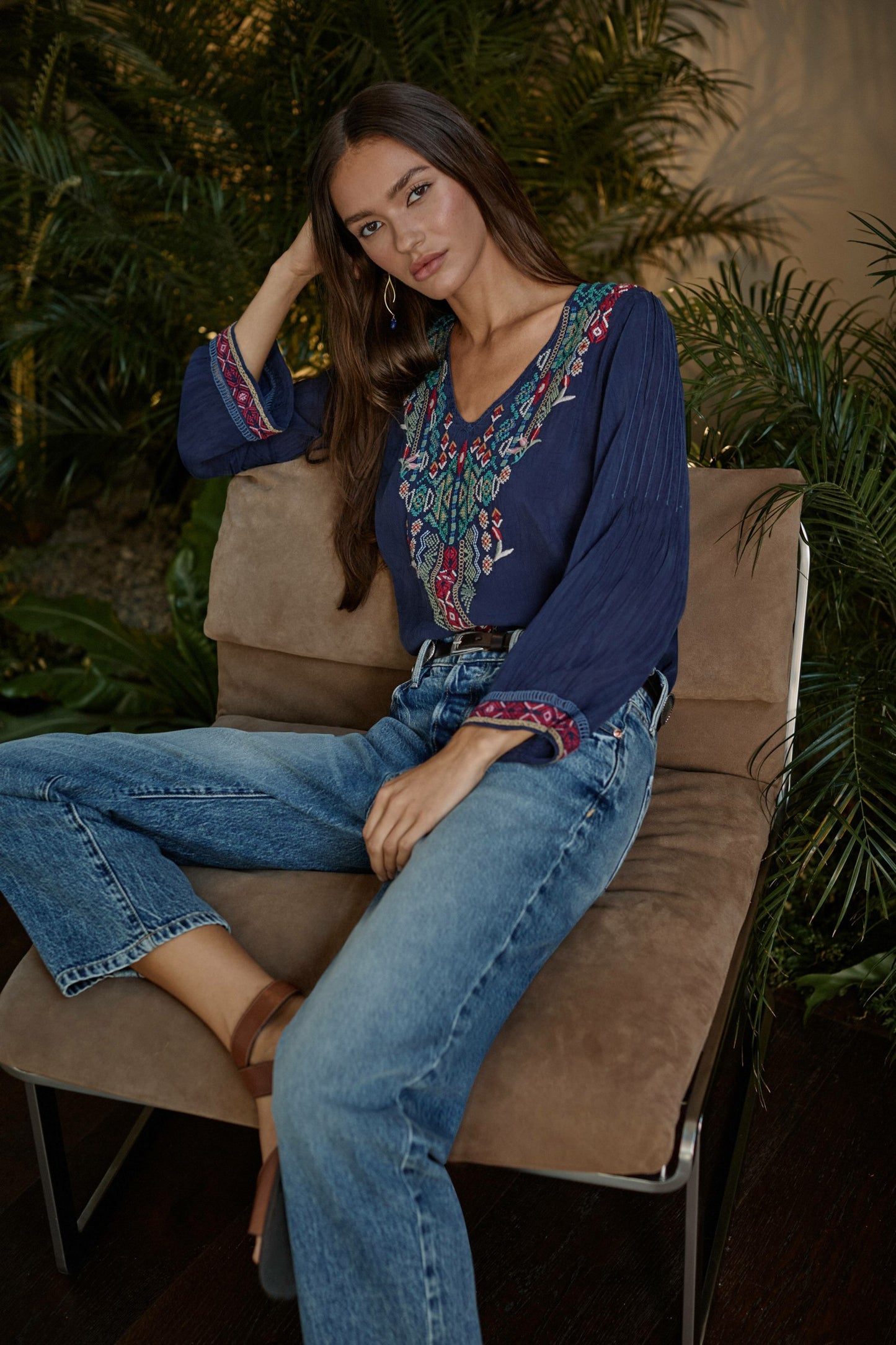 Johnny Was WINKLE BLOUSE