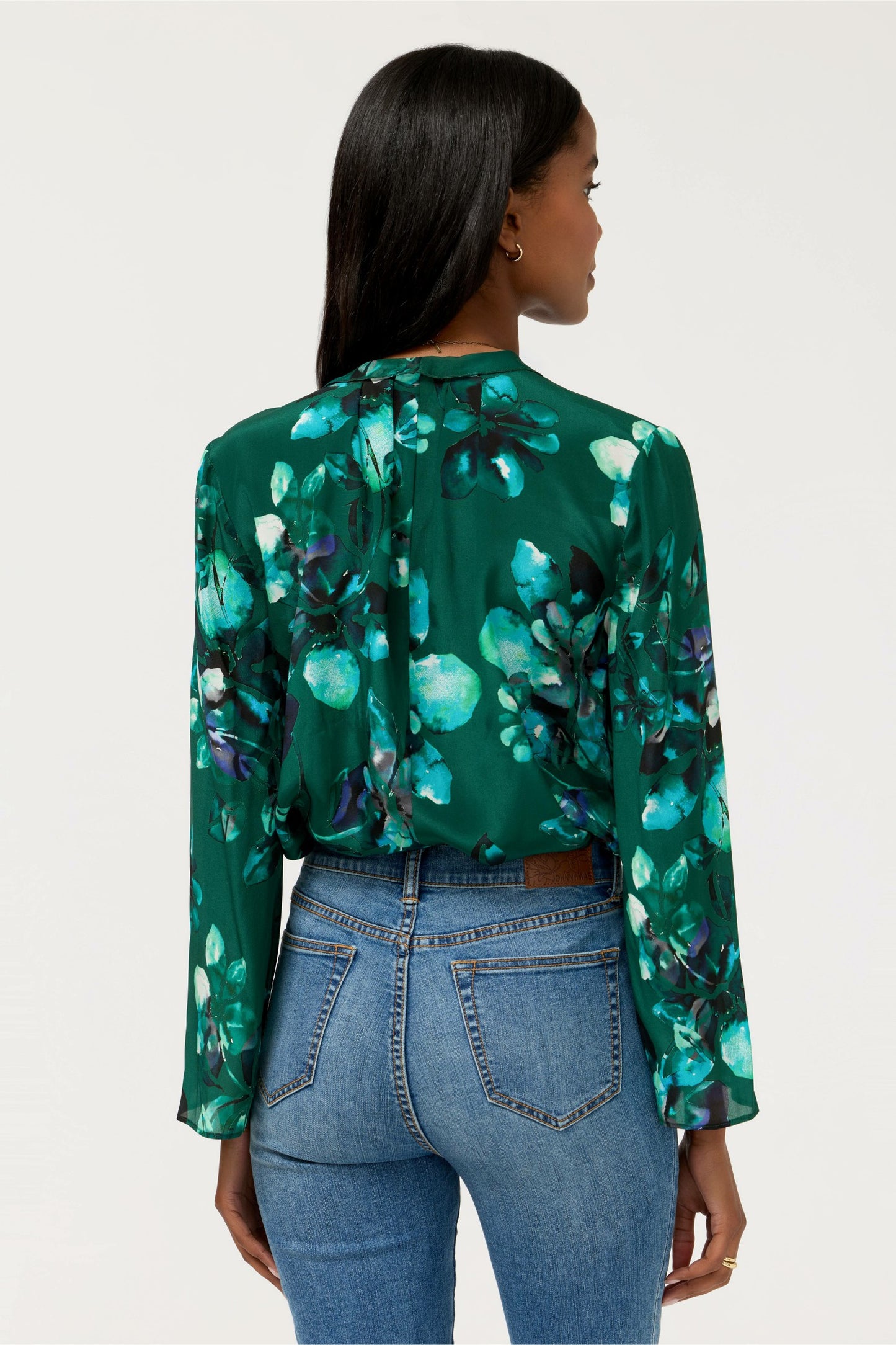 Johnny Was RUFFLE BLOUSE