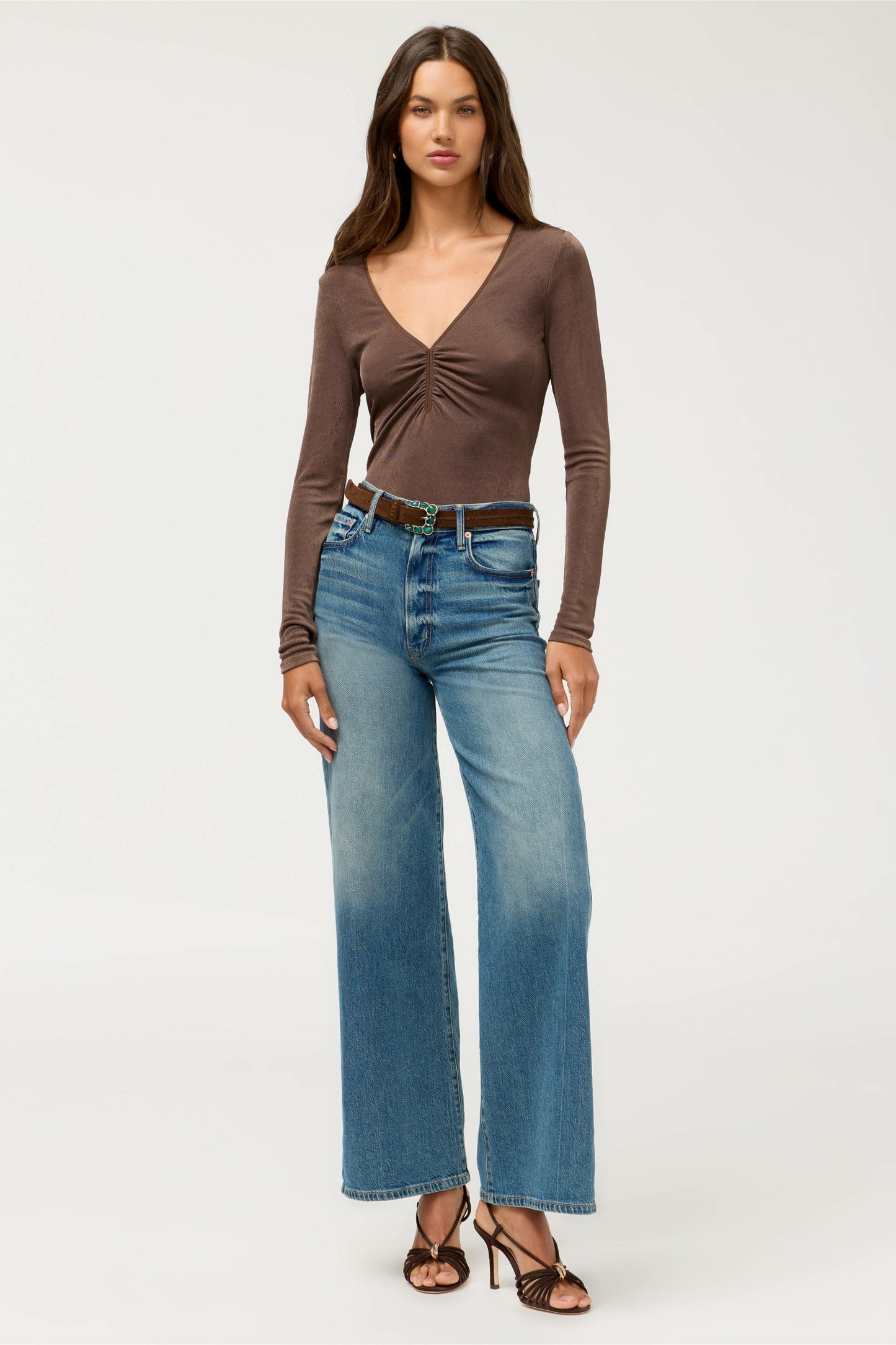 Johnny Was ANNAYAH V-NECK TOP