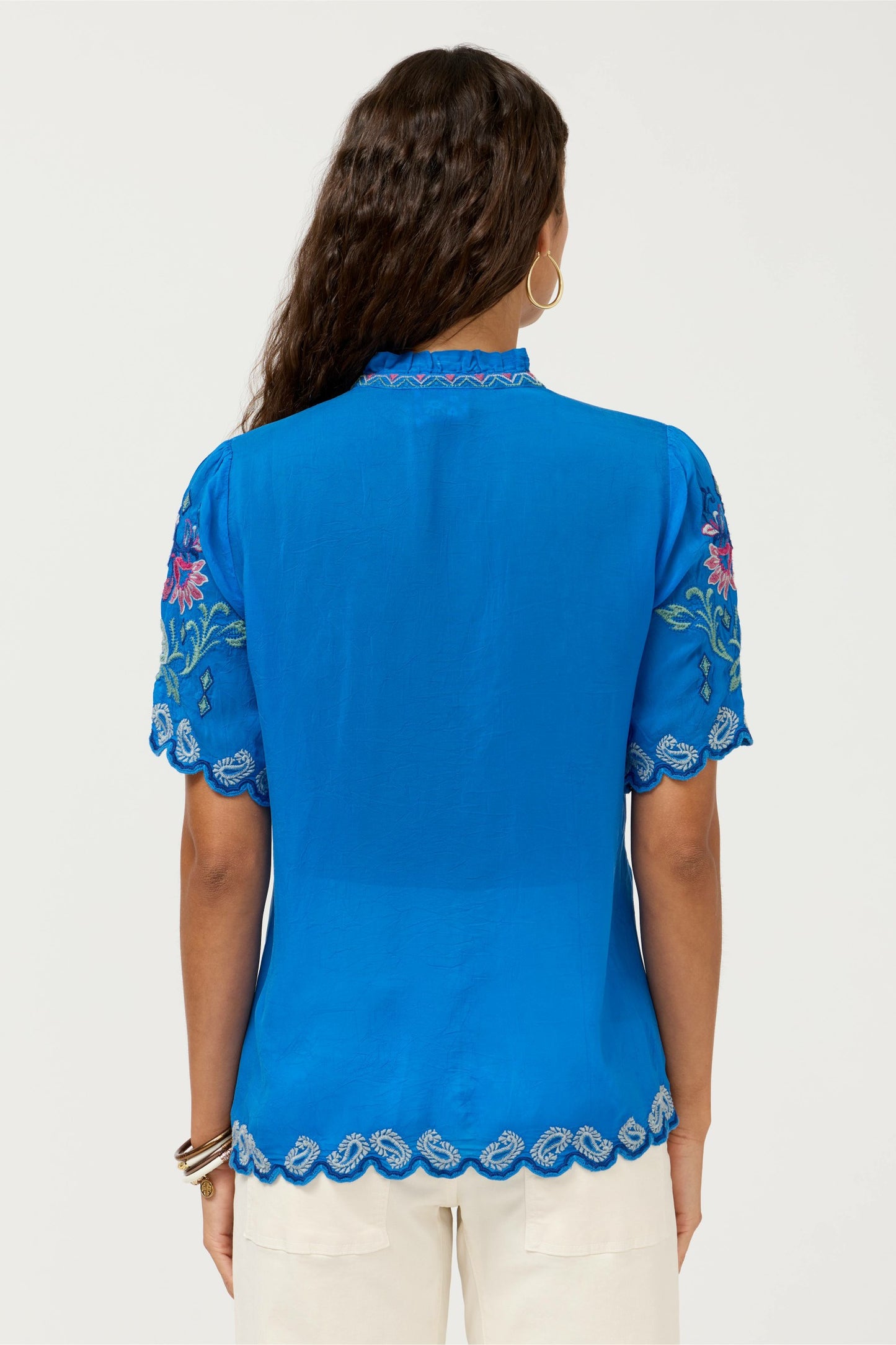 Johnny Was AMYLE SHORT SLEEVE SHIRT