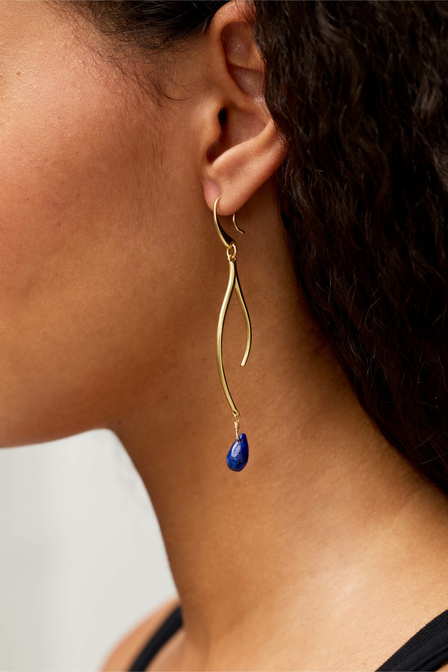 Johnny Was SEMIPRECIOUS TEAR DROP BRANCH EARRINGS