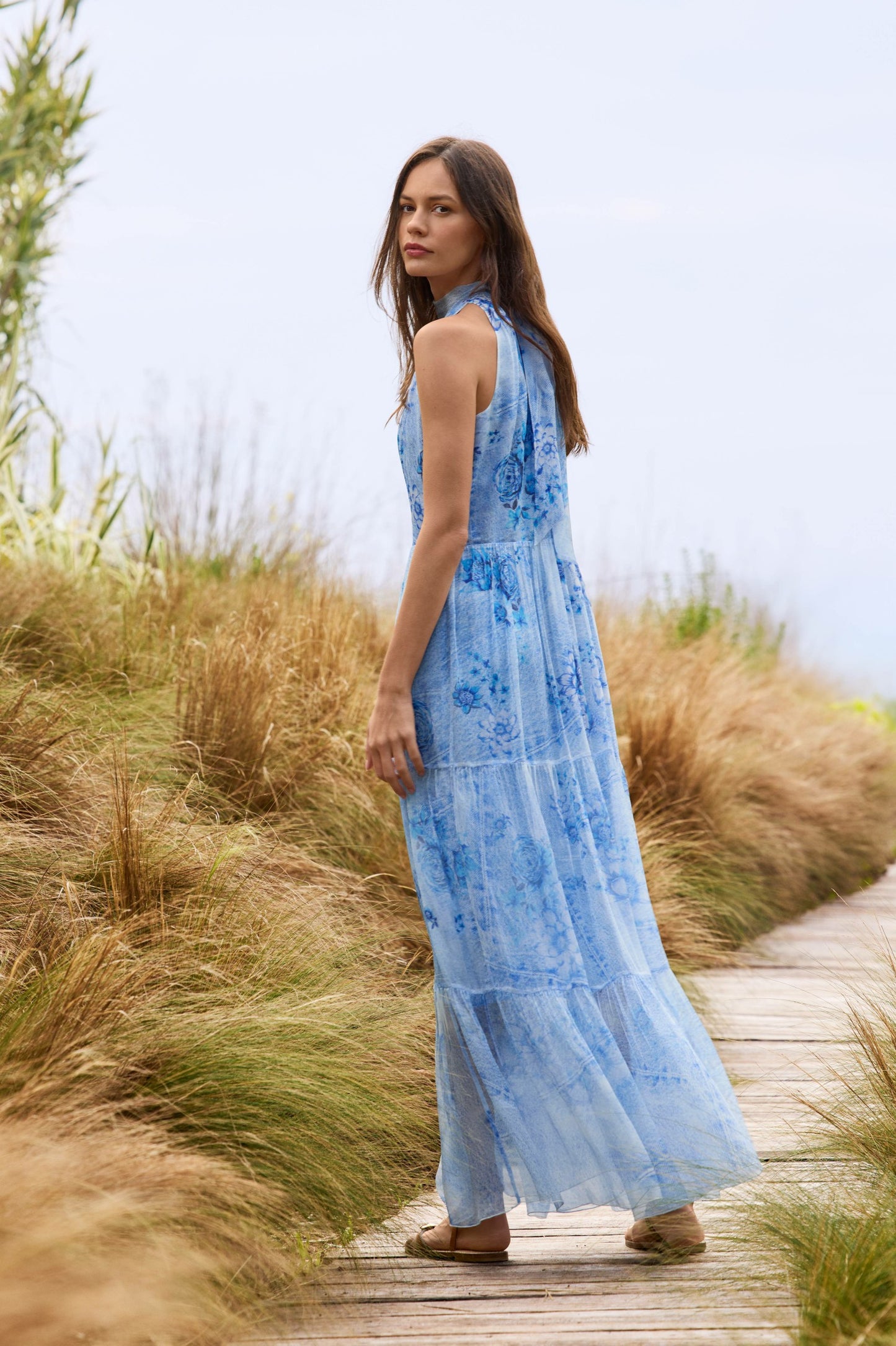 Johnny Was RIONA HALTER MAXI DRESS