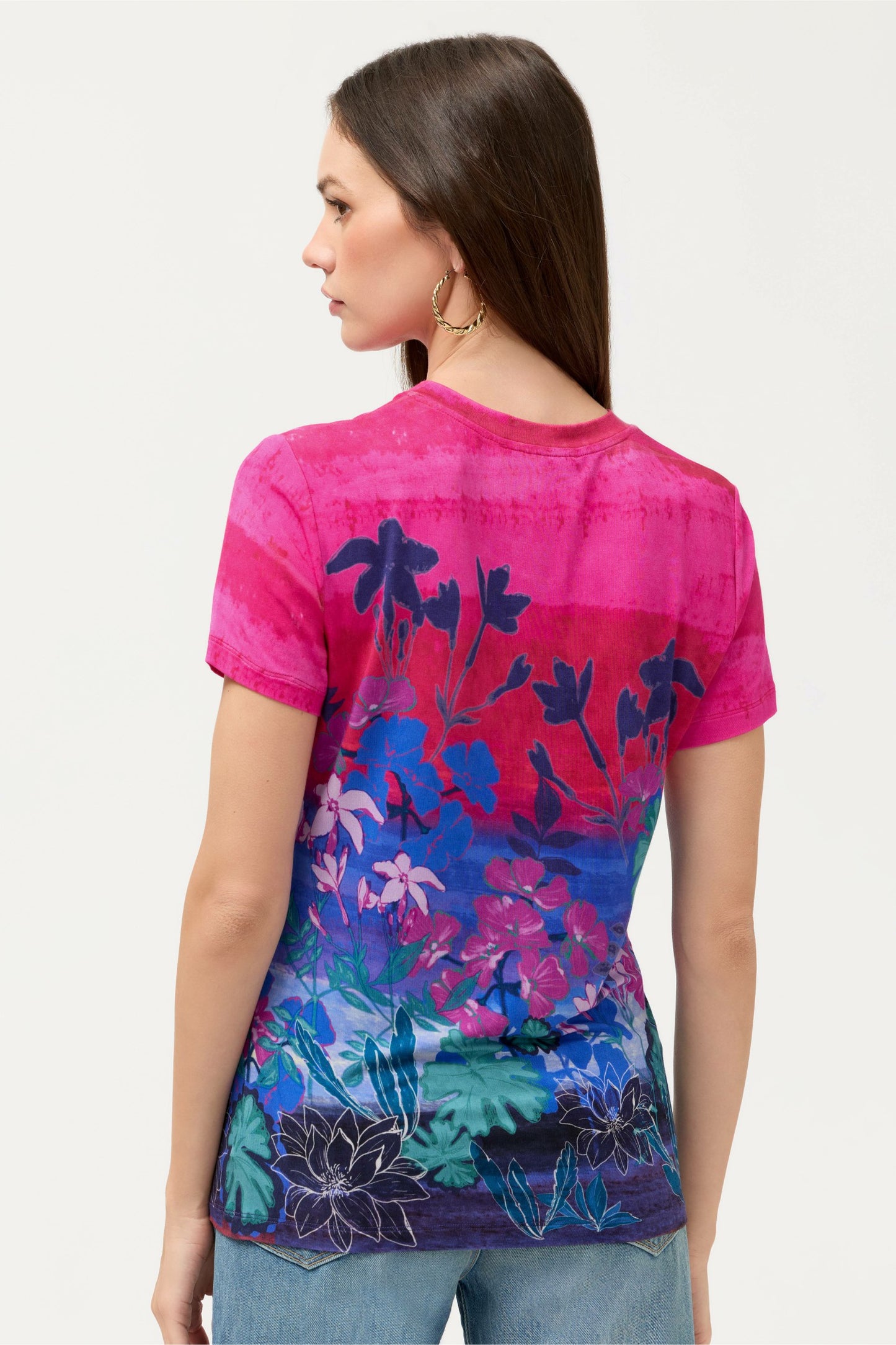 Johnny Was THE JANIE FAVORITE FITTED SHORT SLEEVE TEE