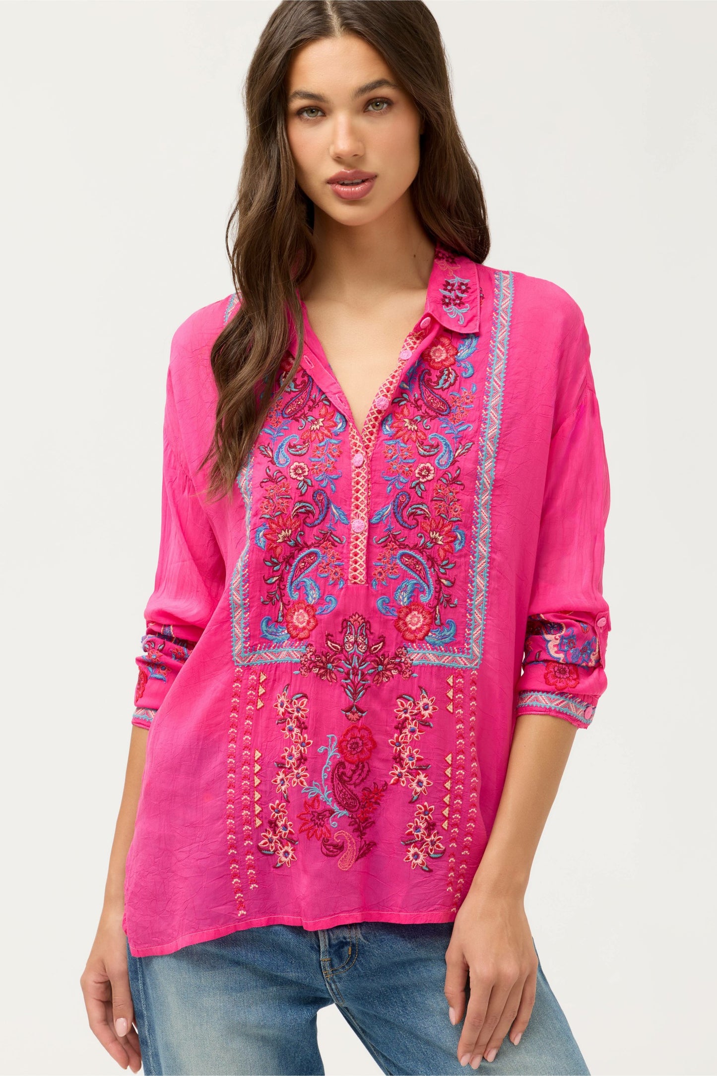 Johnny Was SLIM AUDREY TUNIC