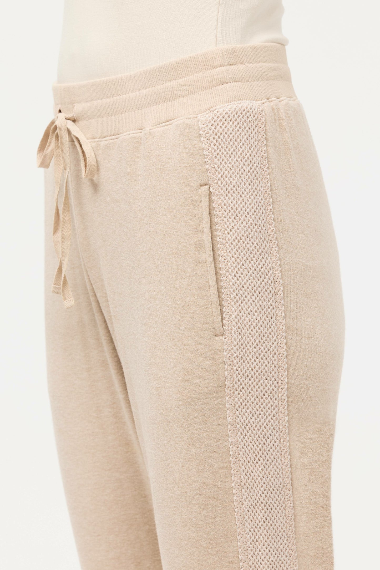 Johnny Was COZY CONTRAST STRIPE JOGGER