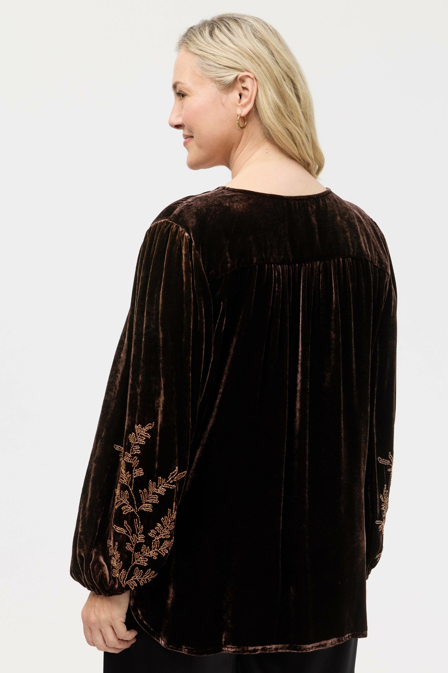 Johnny Was VELVET PRAIRIE BLOUSE