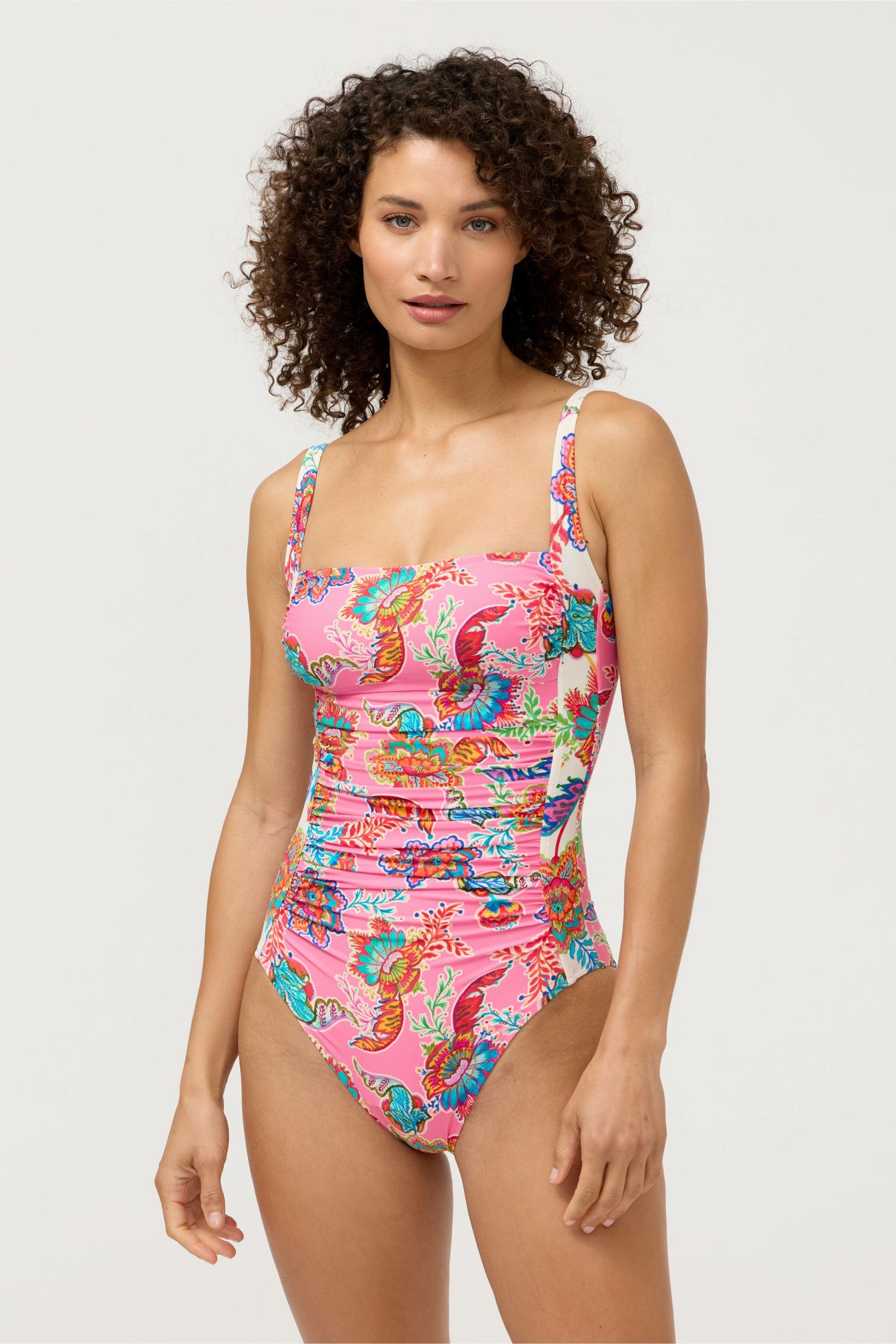 Johnny Was MARILYN RUCHED ONE PIECE