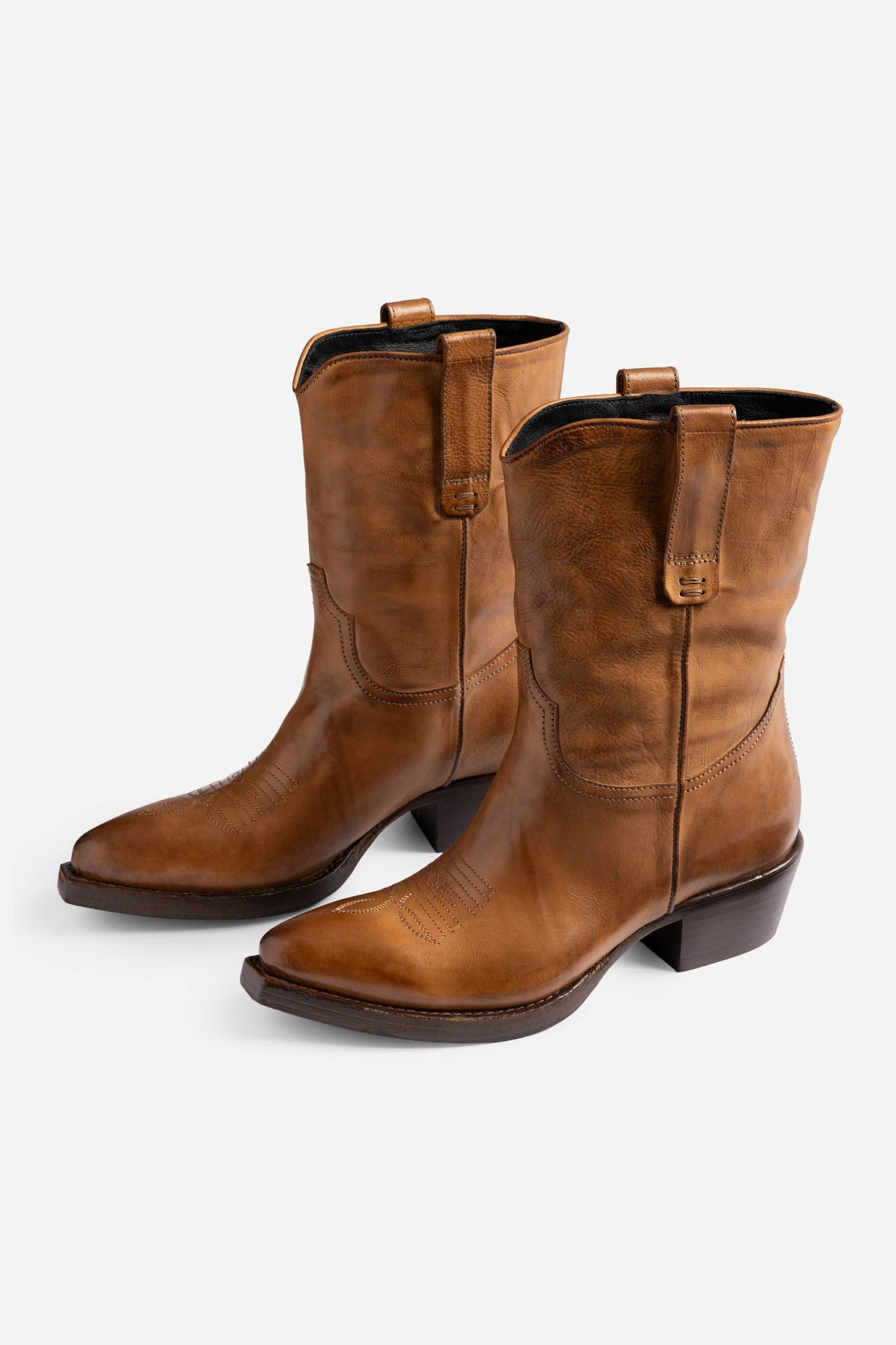 Johnny Was ITALIAN LEATHER WESTERN RIDING BOOT