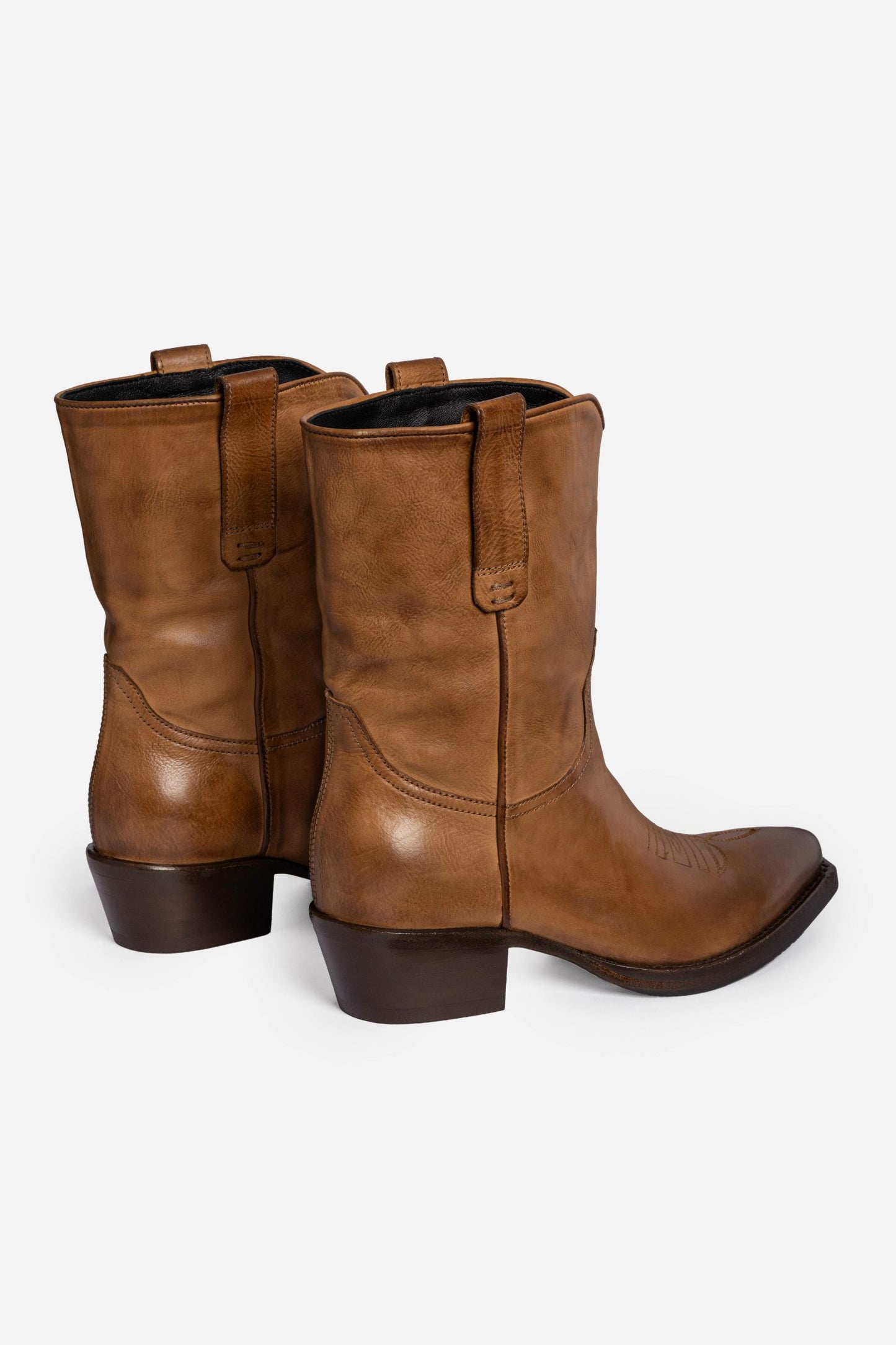Johnny Was ITALIAN LEATHER WESTERN RIDING BOOT