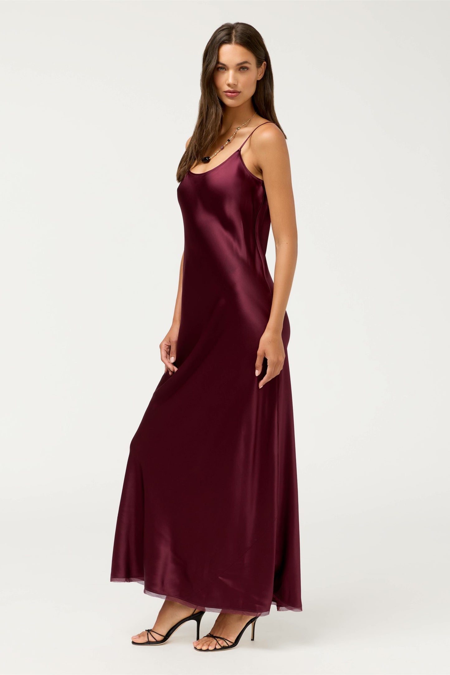 Johnny Was ESSENTIALS SILK SLIP DRESS