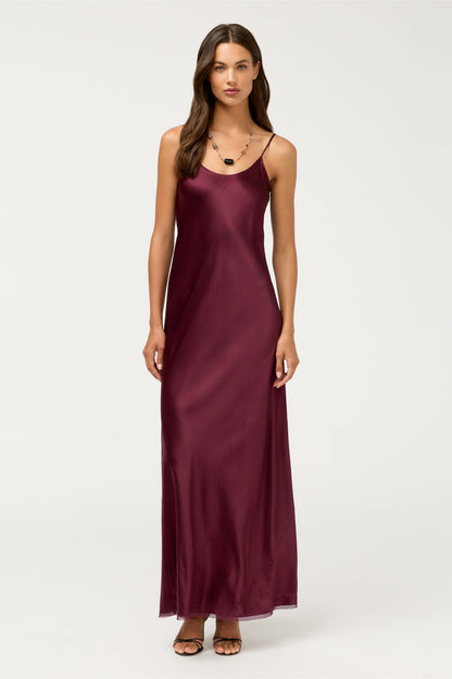 Johnny Was ESSENTIALS SILK SLIP DRESS