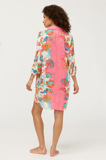 Johnny Was ROISIN BUTTON DOWN SHIRT DRESS