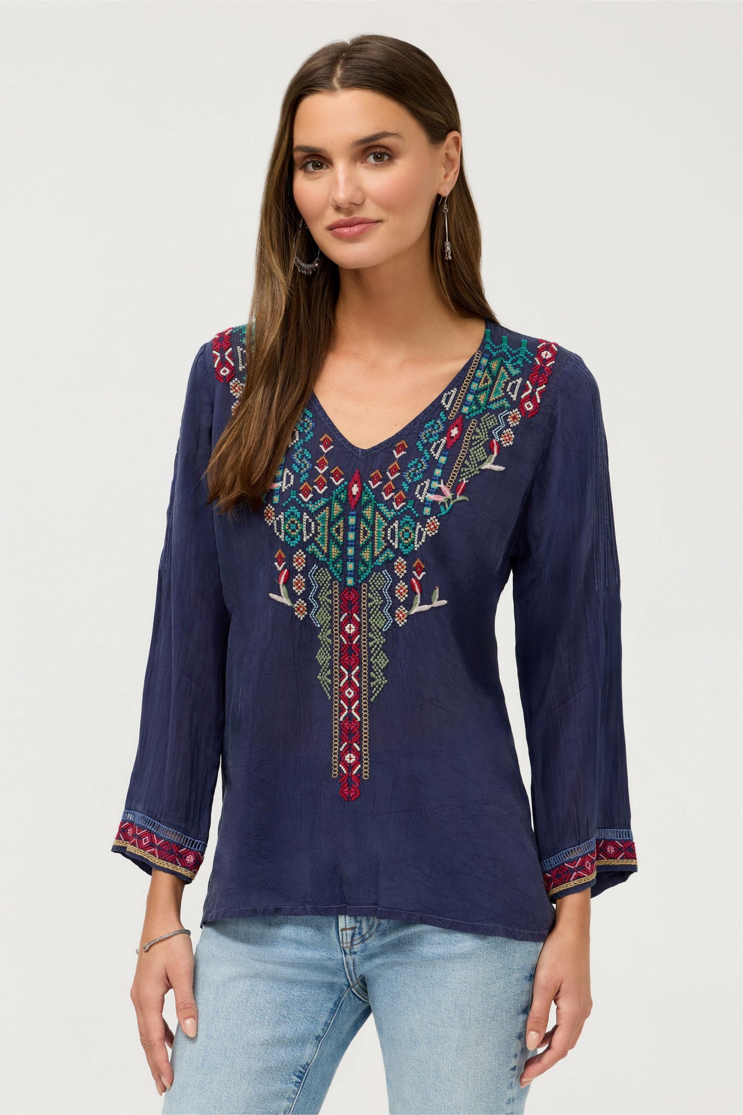 Johnny Was WINKLE BLOUSE