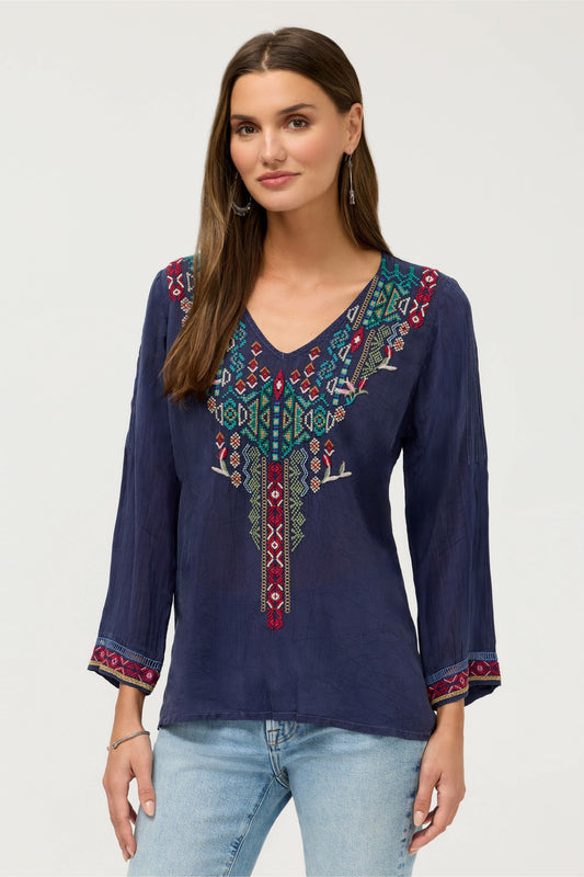 Johnny Was WINKLE BLOUSE