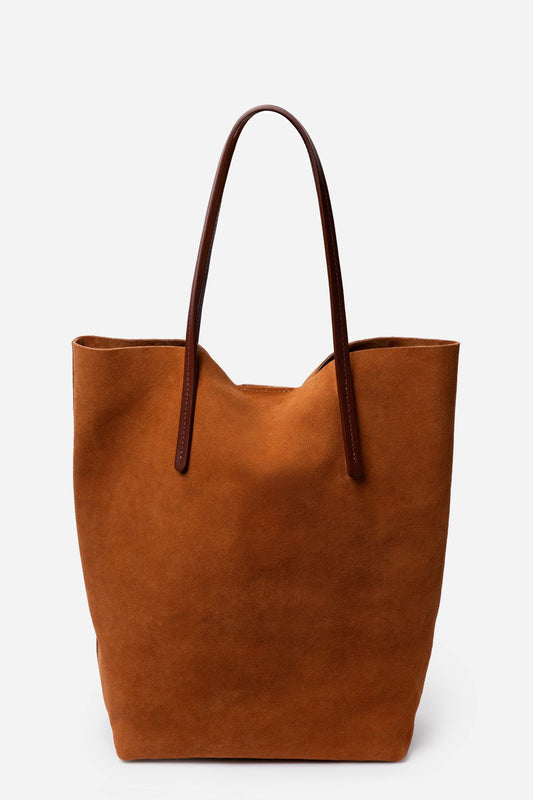 Johnny Was ITALIAN SUEDE CLASSIC TOTE