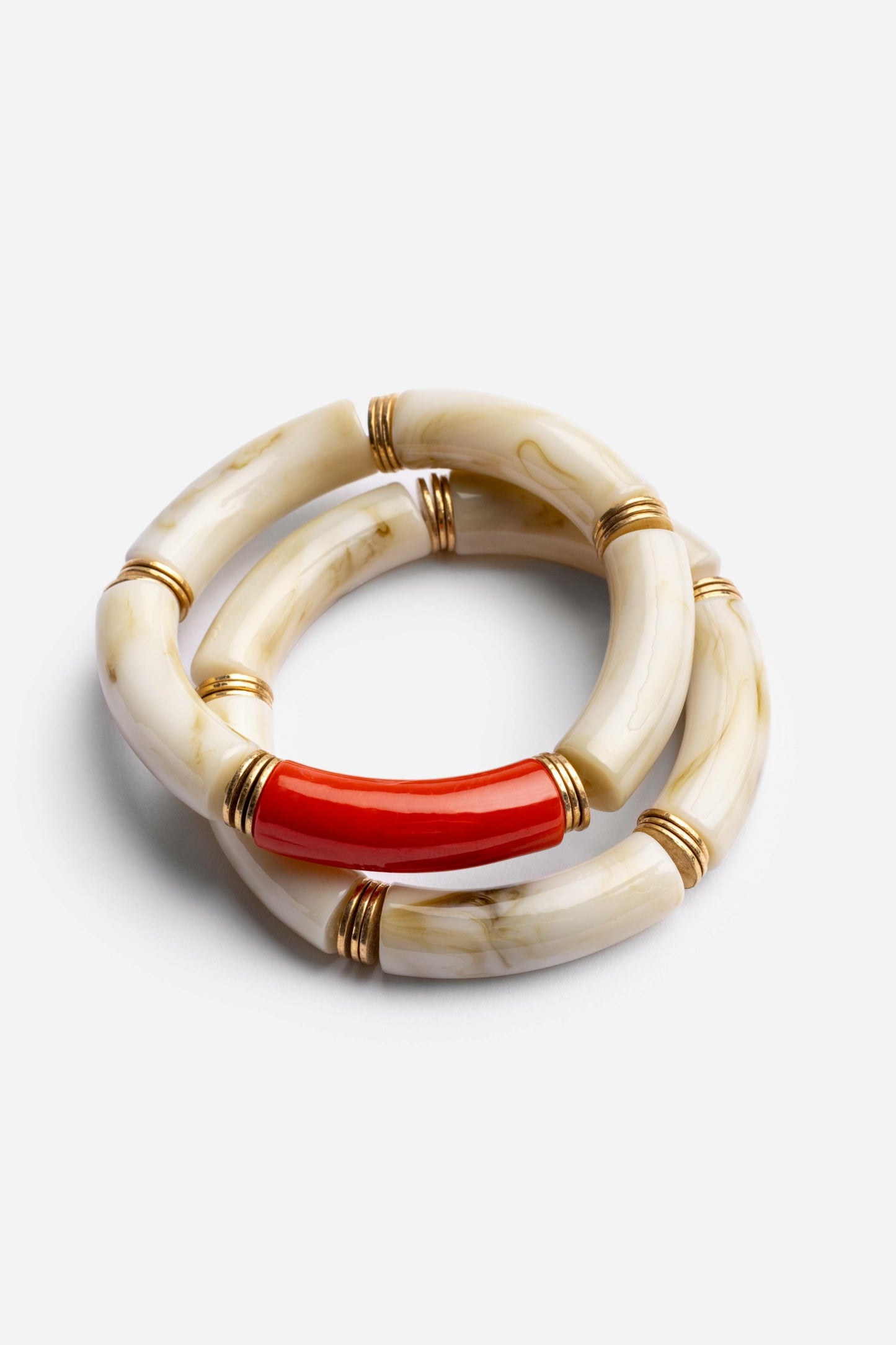 Johnny Was RESIN STRETCH BRACELET SET