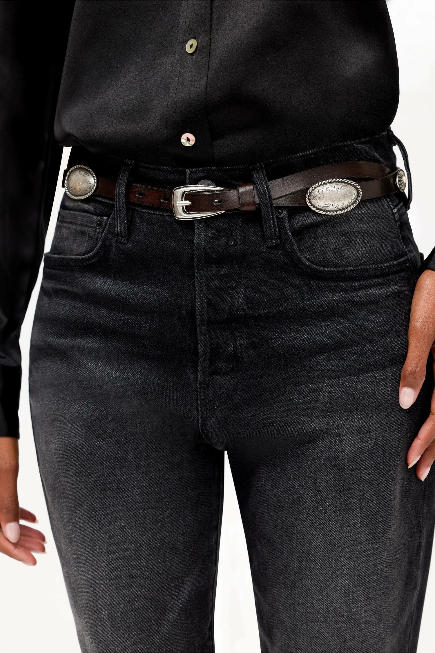 Johnny Was LEGGERA ITALIAN LEATHER CONCH BELT