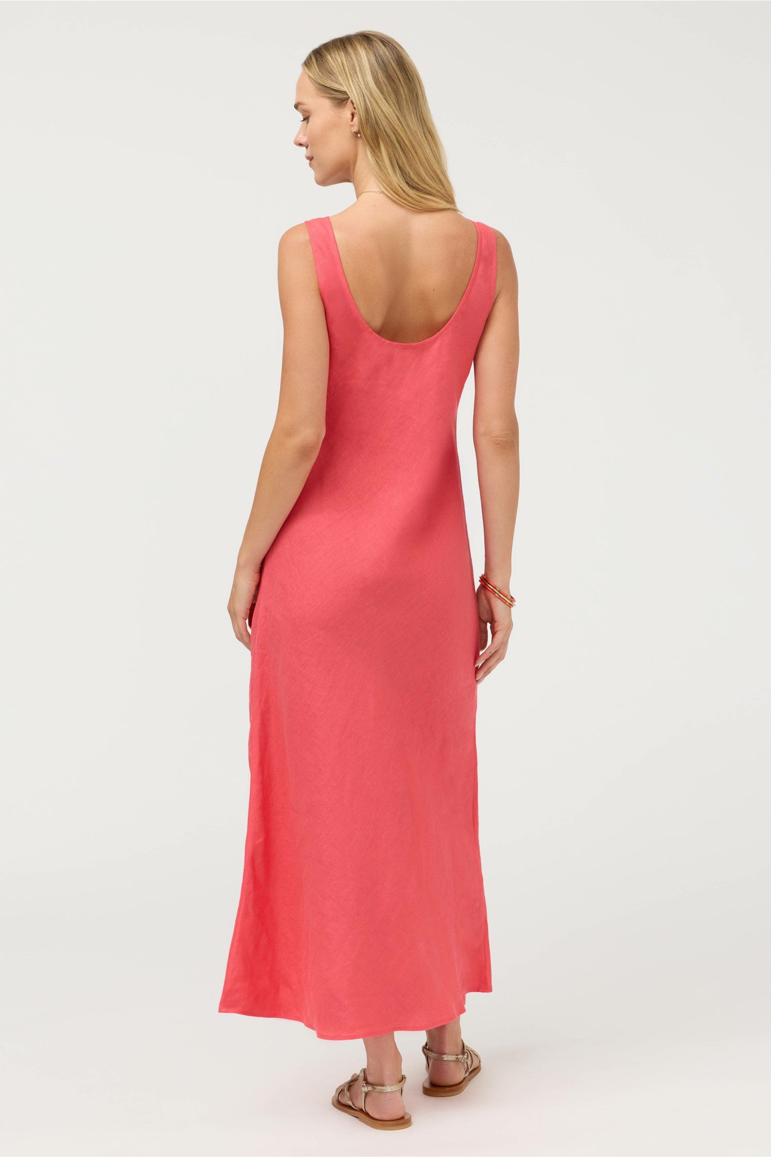 Johnny Was LINEN BIAS TANK DRESS