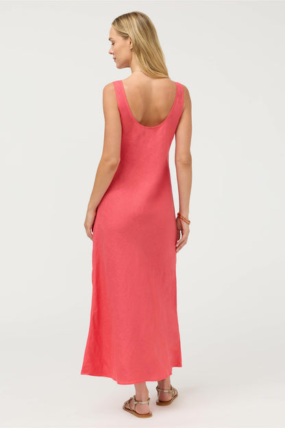 Johnny Was LINEN BIAS TANK DRESS
