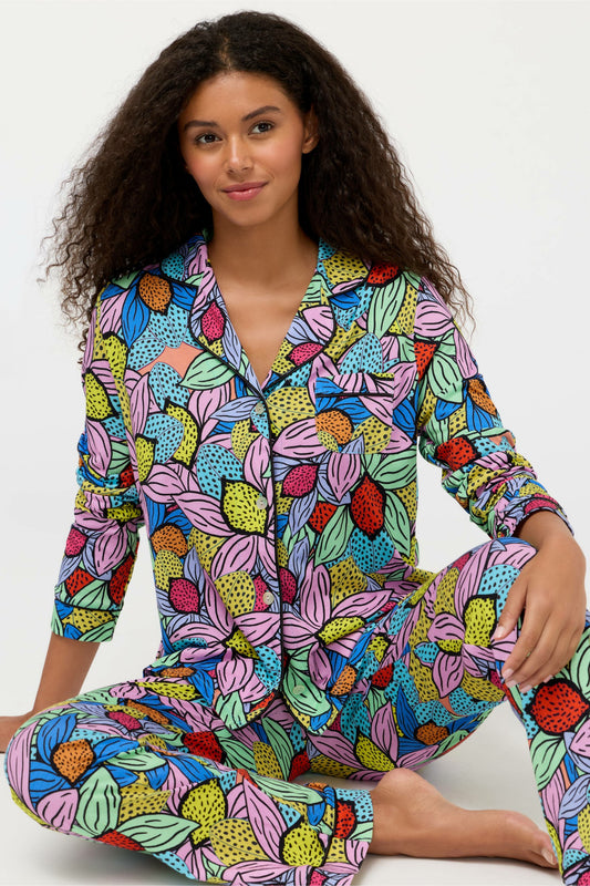 Johnny Was JW X ASHLEY PERCIVAL THE CARLY PJ SET