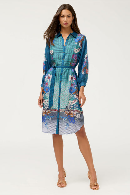 Johnny Was ARANI MIDI SHIRT DRESS