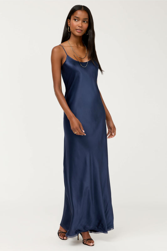 Johnny Was ESSENTIALS SILK SLIP DRESS