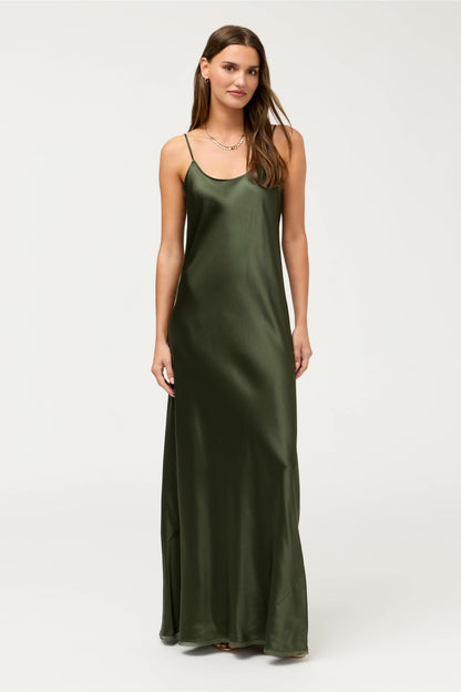 Johnny Was ESSENTIALS SILK SLIP DRESS