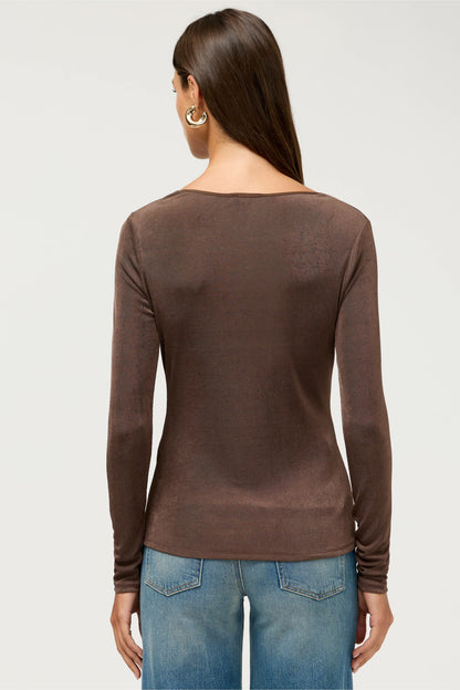 Johnny Was ANNAYAH V-NECK TOP