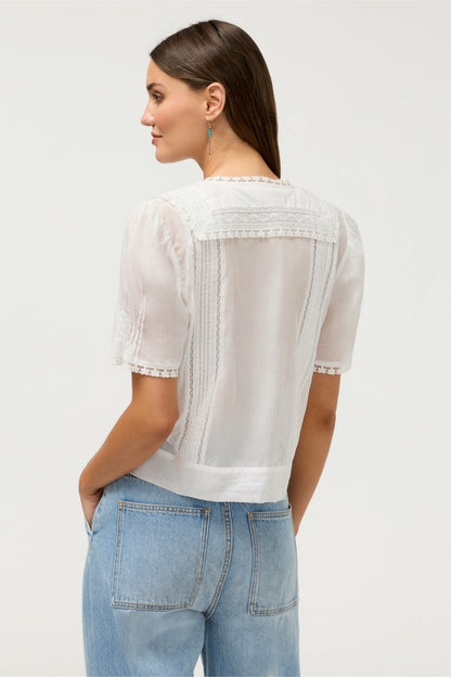 Johnny Was KAYTI PINTUCK BLOUSE