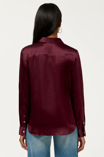 Johnny Was ESSENTIALS SILK SHIRT