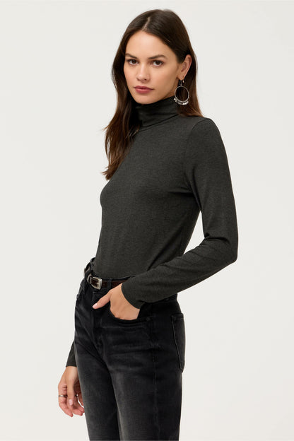 Johnny Was ESSENTIALS SOFT TOUCH LONG SLEEVE TURTLENECK