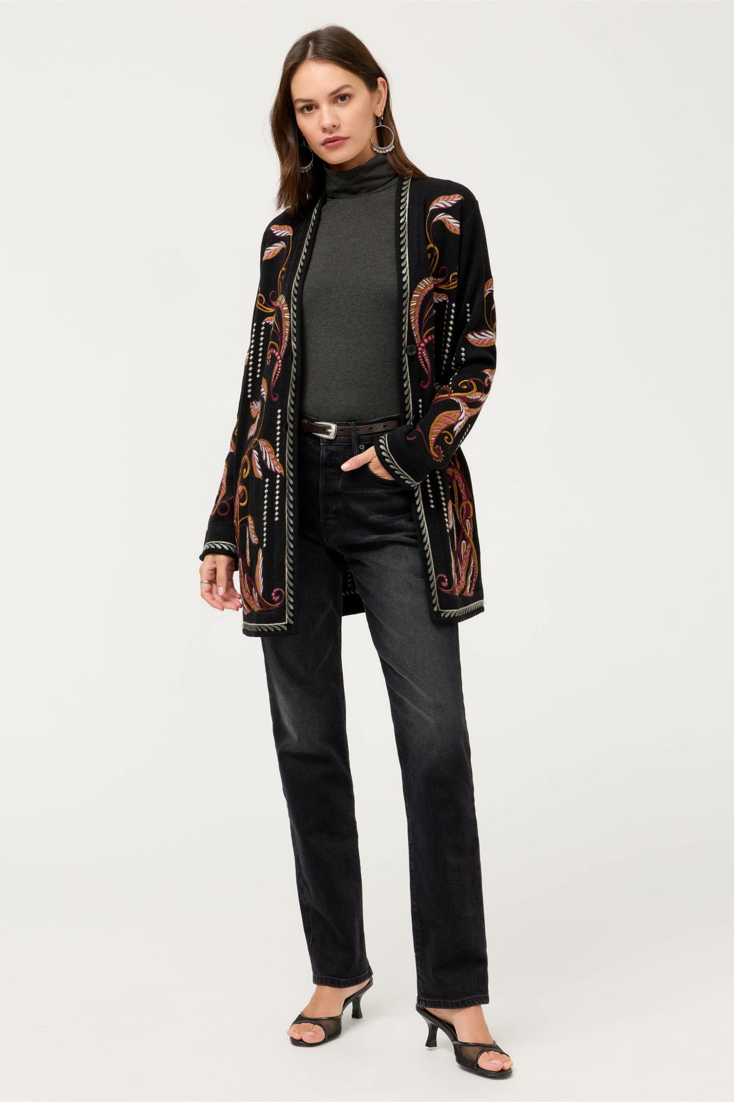 Johnny Was ESSENTIALS SOFT TOUCH LONG SLEEVE TURTLENECK