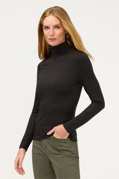 Johnny Was ESSENTIALS SOFT TOUCH LONG SLEEVE TURTLENECK