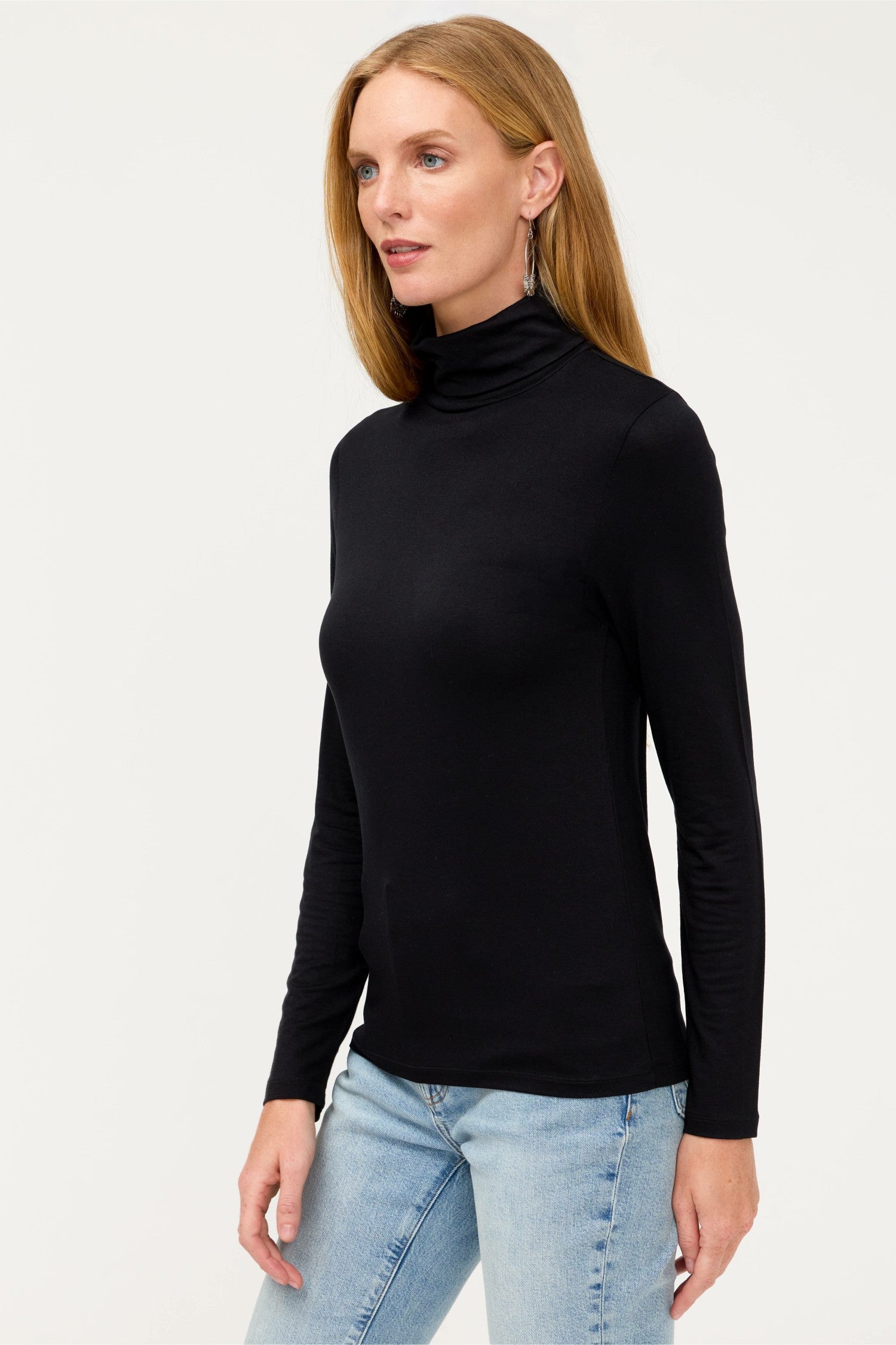 Johnny Was ESSENTIALS SOFT TOUCH LONG SLEEVE TURTLENECK