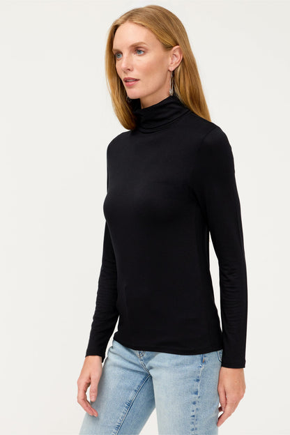 Johnny Was ESSENTIALS SOFT TOUCH LONG SLEEVE TURTLENECK