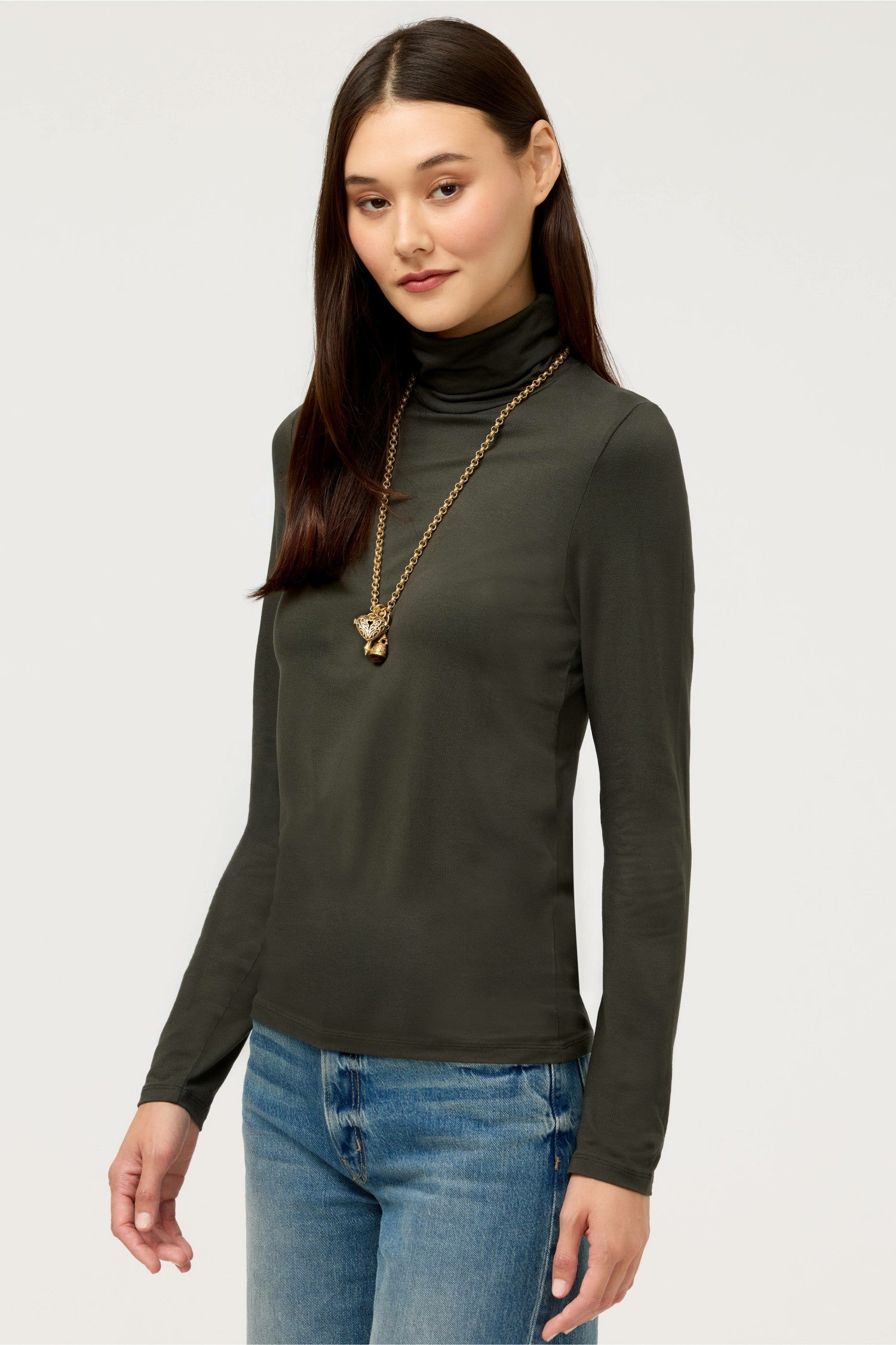 Johnny Was ESSENTIALS SOFT TOUCH LONG SLEEVE TURTLENECK