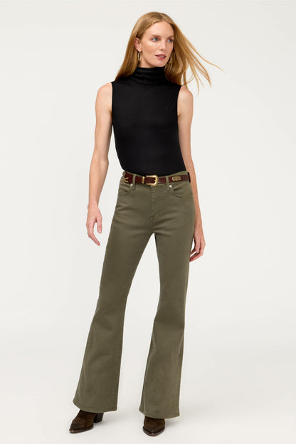 Johnny Was ESSENTIALS SOFT TOUCH METALLIC SLEEVELESS TURTLENECK