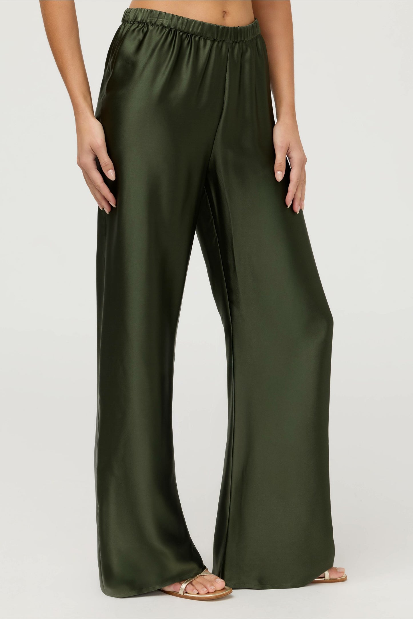 Johnny Was ESSENTIALS SILK PANT