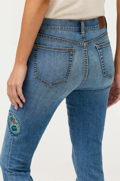 Johnny Was THE CROPPED SKINNY JEAN