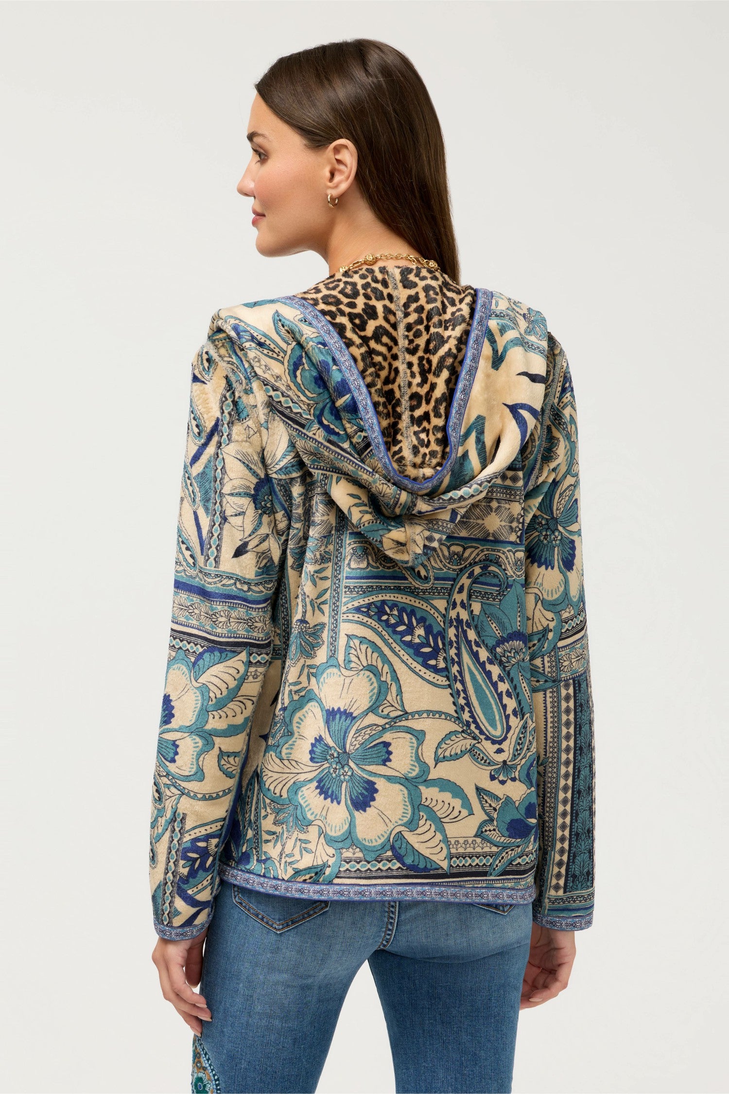Johnny Was JOAN REVERSIBLE SHERPA JACKET