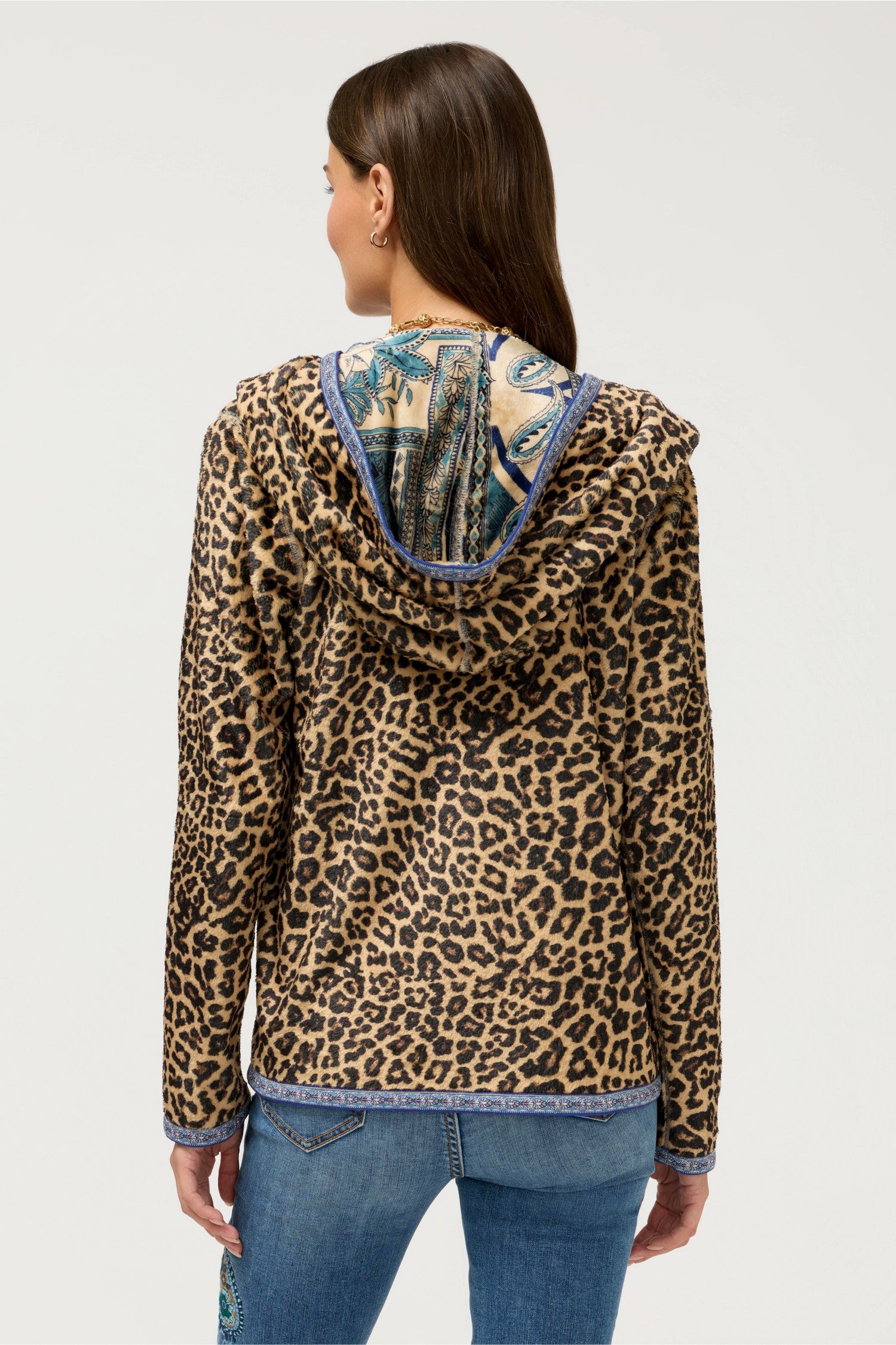 Johnny Was JOAN REVERSIBLE SHERPA JACKET