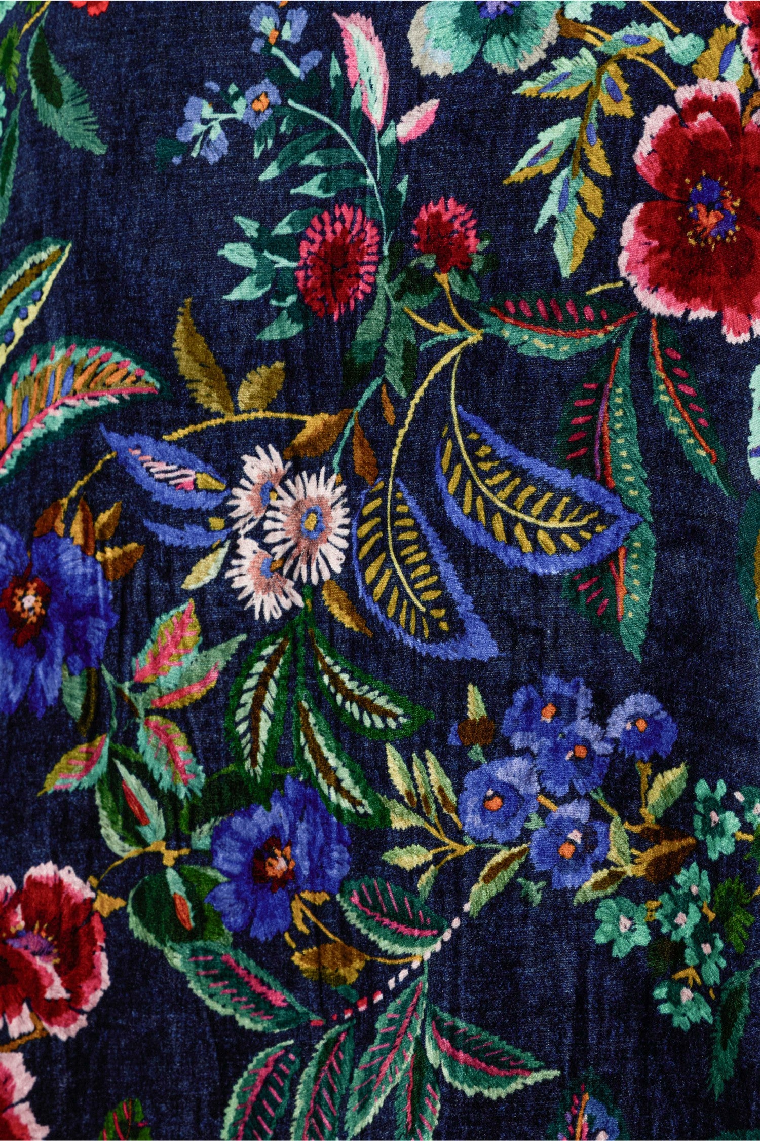 Johnny Was VELVET CROPPED KIMONO