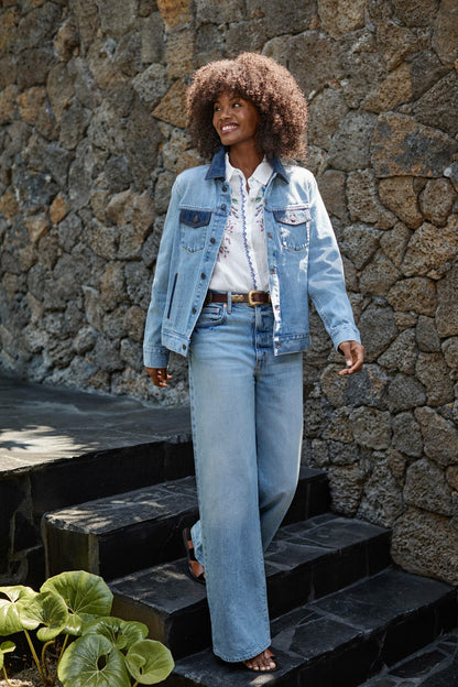 Johnny Was THE CLASSIC DENIM JACKET