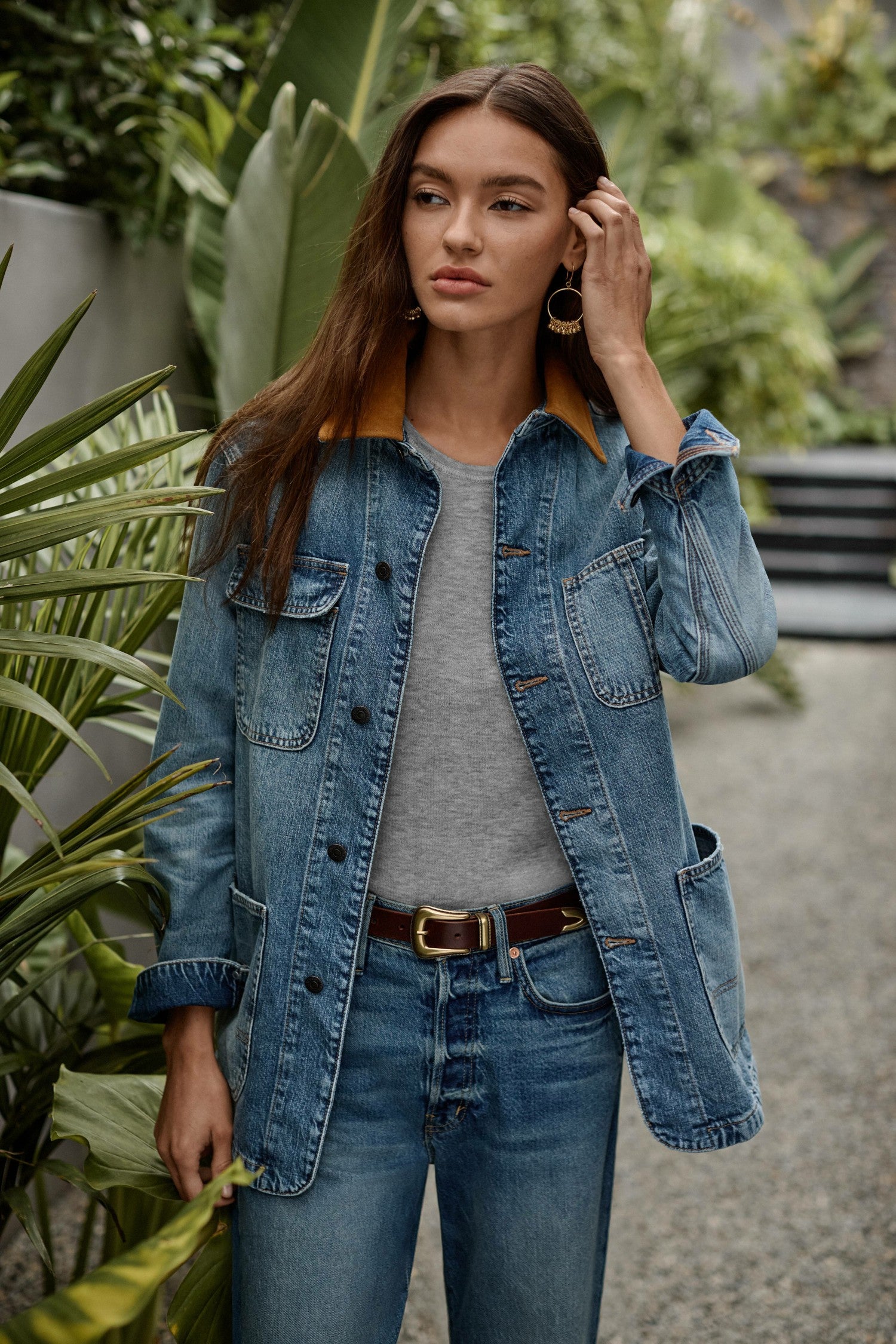 Johnny Was CALIFORNIA SUNRISE DENIM JACKET