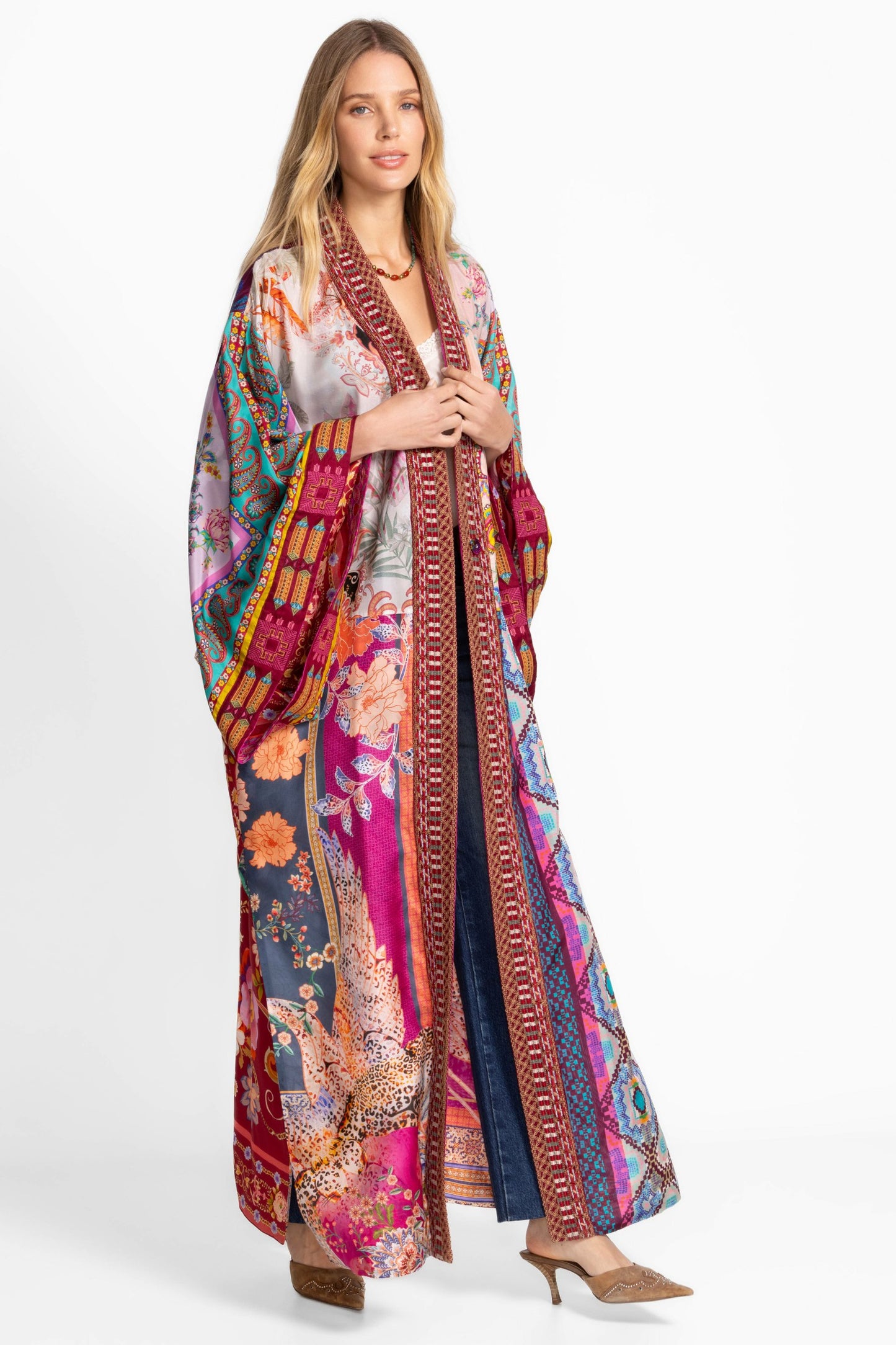 Johnny Was LONG KIMONO