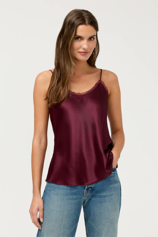 Johnny Was ESSENTIALS SILK CAMI