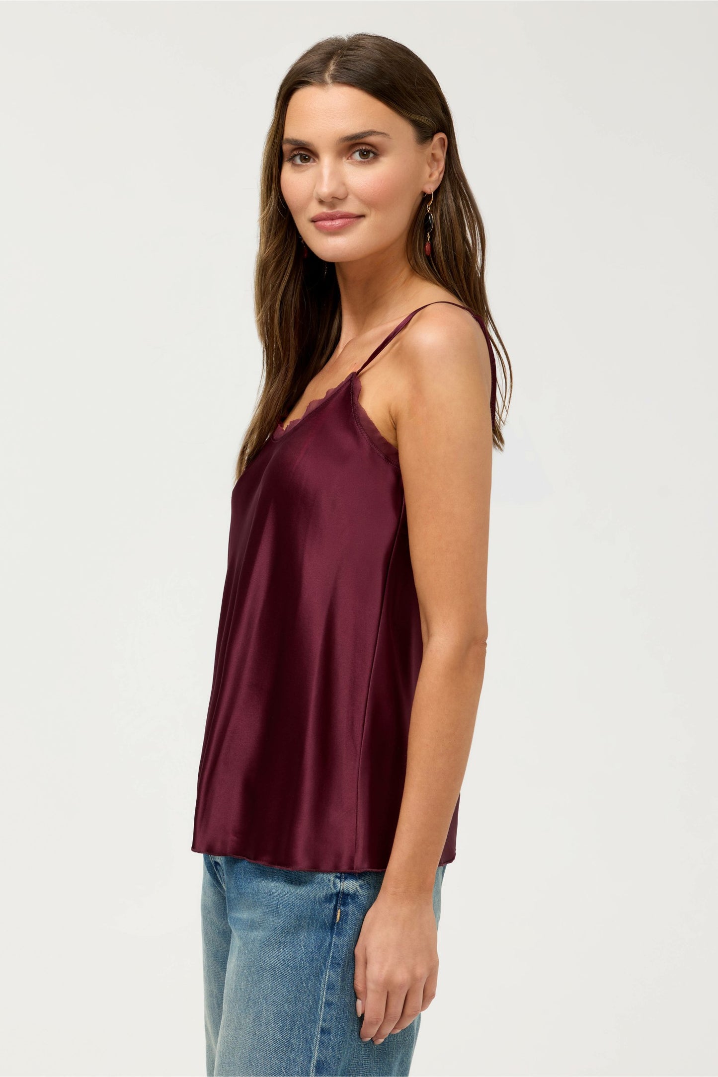 Johnny Was ESSENTIALS SILK CAMI