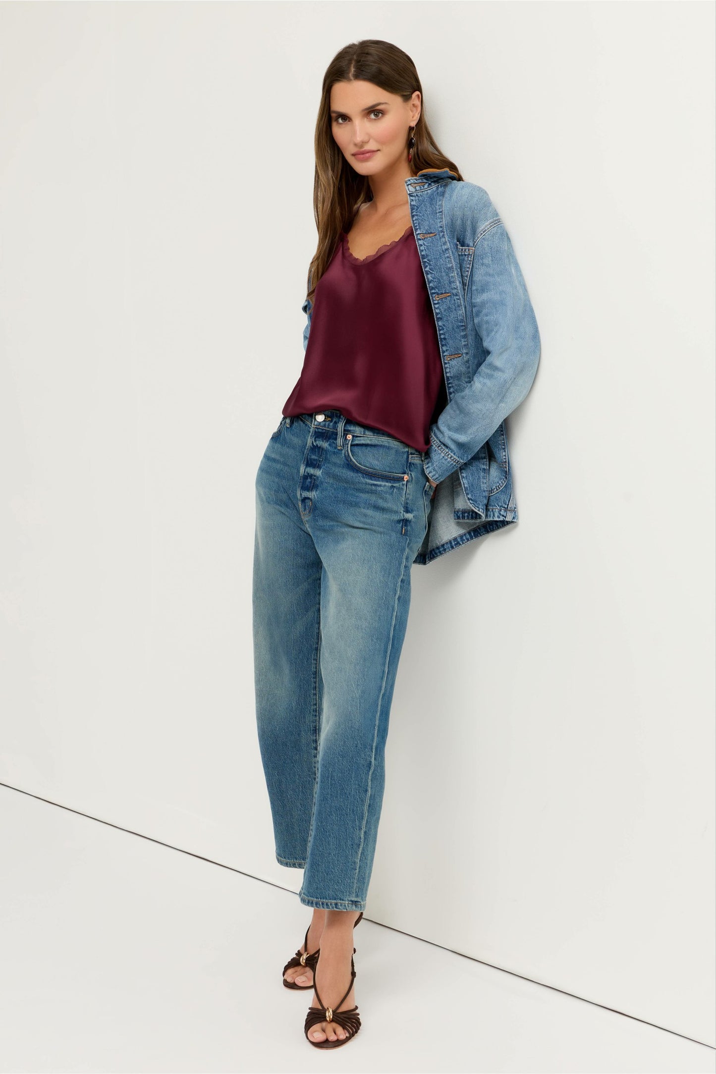 Johnny Was ESSENTIALS SILK CAMI