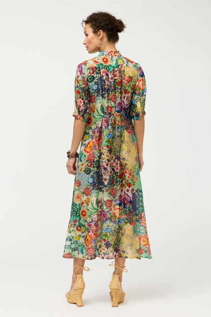 Johnny Was MIDAXI SHIRT DRESS
